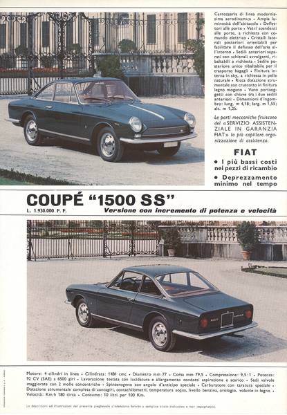Moretti 1500 brochure
