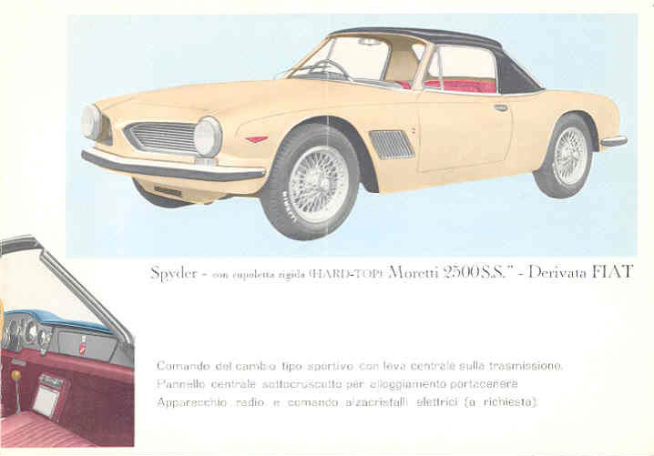 Moretti 2500 SS Spyder — page 2
