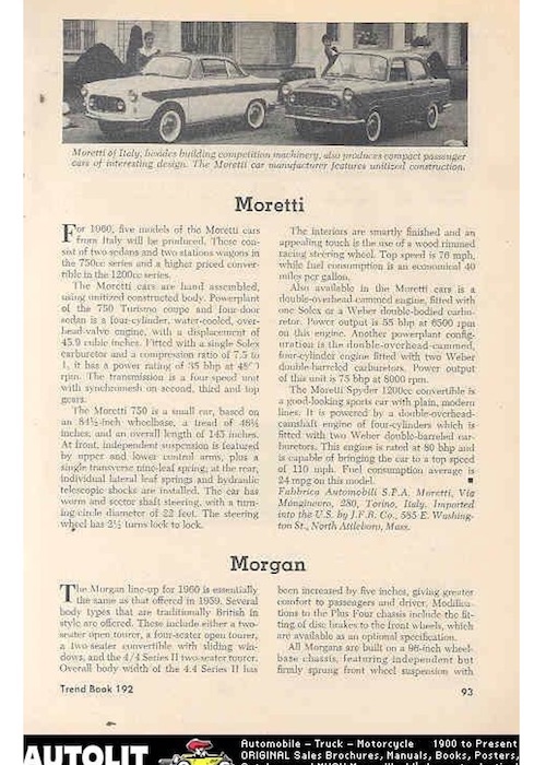 Moretti Catalog